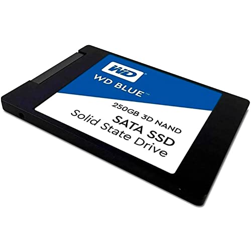 Image of Western Digital WD Blue 2.5 inch SATA SSD, 550MB /s R, 525MB /s W, 5 Y Warranty, 250GB