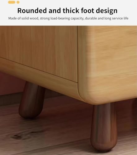 Petite table d'appoint chic avec pieds en bois massif de qualité - 5