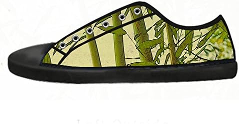 Customized Art Bamboo New Sneaker Canvas Shoes for Men