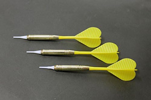 Amazon ダーツ ハウスダーツスペア ピンク ブルー イエロー レッド 12本セット ダーツ矢 ソフトダーツ Pro Darts仕様 ダーツ矢 通販