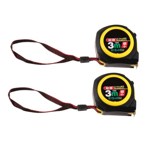 Cinta métrica de acero 3 m ancho 19 mm 2 piezas