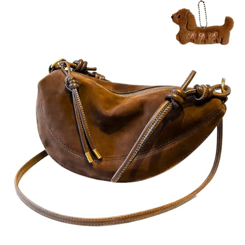 Imagen de Genérico Bolso bandolera de ante bolso de mensajero de mujer