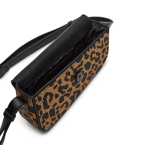 Steve Madden Carie-R Rhinestone Asymmetrical Flap Shoulder Bag, Multi4