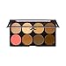 Ruby Kisses 3D Face Creator Cream Foundation & Concealer, 12 Hours Long Lasting, Medium to Full Coverage, Non-Greasy, Ideal for Makeup & Contour Palette (Light Medium)