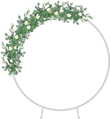 Arco redondo de metal 1,8 m para casamento e festa - moldura círculo de balões, grinalda aro para aniversário