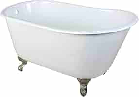 The Book Of The Bath / キャサリン・カナー Kingston Brass NHVCTND673123T5 Aqua Eden Clawfoot Tub, 66