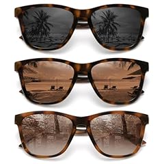 3 Pack Tortoise Brown + Tortoise Grey + Brown Tortoise