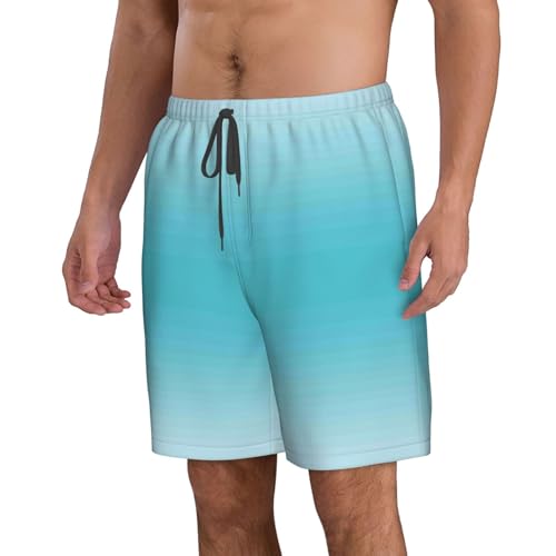 Men's Casual Classic Fit Short Drawstring Summer Beach Shorts with Pocket 962