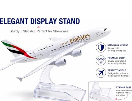 Image of Aeroplane Airways Airlines Scale Model Only for Display, Die Cast Metal Aircraft Highly Detailed Replica Gift for Aviation Enthusiasts for Kid