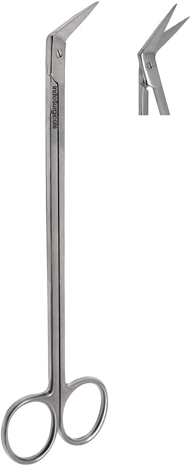 IS IndoSurgicals Potts Vessel Scissor (60°)
