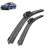 5. Installation : L’installation du balai d’essuie-glace s’effectue sans l’aide d’un expert, ce qui vous fait gagner du temps et de l’argent. Il peut remplacer directement les essuie-glaces usagés ou endommagés.