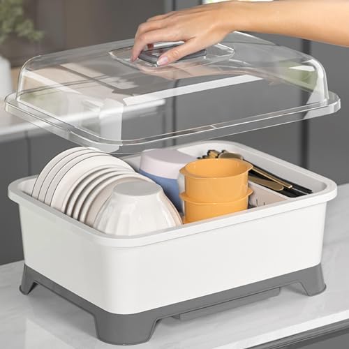 Boîte de rangement pour séchage de bouteilles afin de libérer de l'espace sur l'évier