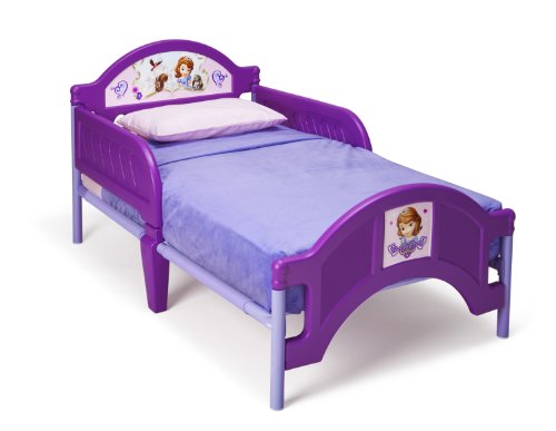Delta Children Plastic Toddler Bed, Disney Junior Sofia the First