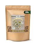 Biojoy Infusión de flores de manzanilla BIO (250 g), enteras y secas, naturales (Matricaria chamomilla L.)