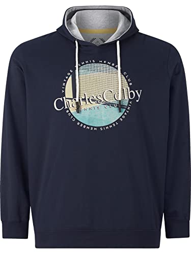 Preisvergleich Produktbild Charles Colby Herren Sweatshirt Earl Colum dunkelblau L - 52 / 54