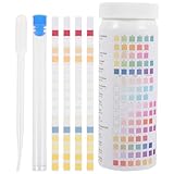 Kits de prueba de agua potable: con cantidades suficientes de estos papeles de prueba de del agua, que pueden satisfacer fácilmente sus necesidades de y reemplazo, tiras de prueba para
