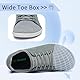 SAGUARO Unisex Barfußschuhe Knit Outdoor Walkingschuhe Mit Zero-Drop Solhe und Breiter Zehenbox Leicht Atmungsaktiv GR.39