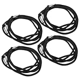 Garneck 4 Stück Teiliges Motorrad Spanngurte mit Verstellbaren Bungee-seilen Rutschfesten Sicherungsriemen mit Haken Multifunktional für Motorrad Fahrrad und Gepäckladung