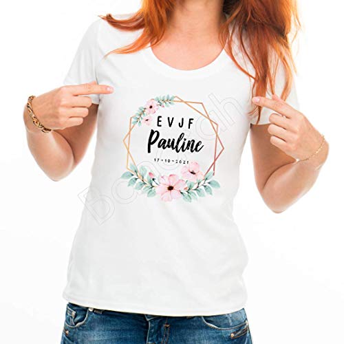 Tee shirt personnalisé pour EVJF Enterrement de vie de jeune fille