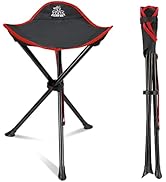 Taburete De Camping Plegable, Silla Pequeña De Aleación De Aluminio Portatil Plegable Tripode Para Pesca Conciertos Bocetos Barbacoas Y