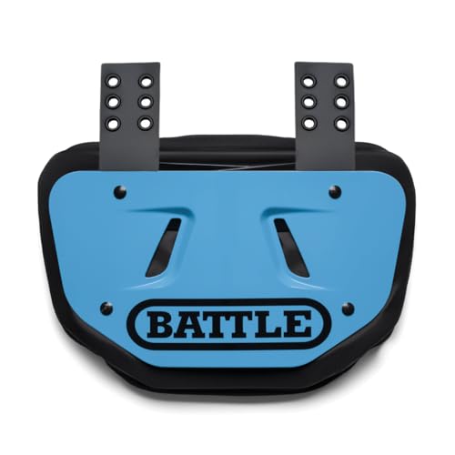 Plaque arriere de football americain coque rigide de protection bas du dos adultes et enfants