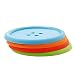 Fanku 1PC Colorful Silicone Button Coaster Cup Drinks Holder Mat Tableware Placemat