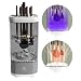 Electric Makeup Brush Cleaner and Dryer Machine, Automatic Spinning Brush Cleaning Device with UV Light, Professional Cosmetic Brush Washer