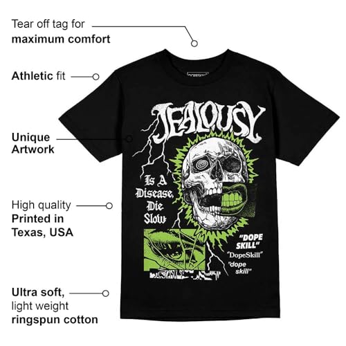 Image of DopeSkill Halloween Graphic Tee Streetwear Hip Hop Hypebeast Unisex T-Shirt Sneaker Colour Matching Shirts Spooky Graphic