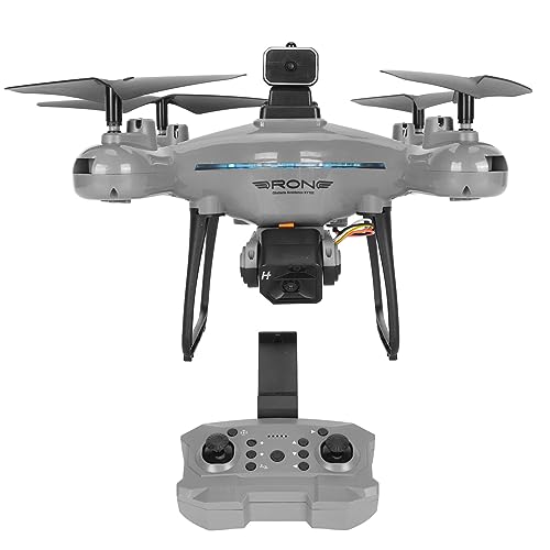 KY102 RC Drone, 4K HD Doble Cámara 50X Zoom Fotografía Aérea Drone con Hover Inteligente, 1800mAh 4 Way Evitar Obstáculos 360 ° Flips Fotografía Gesto Control Remoto Elección
