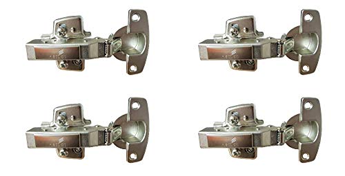 Hettich Sensys 8645i TH52 110 Degree Door Hinge Full Overlay Integrated Soft Closing Silent System Kitchen Cabinet Cupboard Wardrobe (9071205) x4