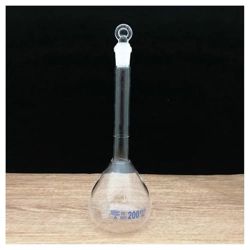 Fiole jaugée en verre transparent pour réussir vos dilutions sans erreur de volume
