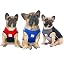 Cooling Shirts Blue Black Red Grey 3pcs