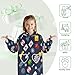 XMNYGJ Cartoon Games Pattern Wearable Blanket Hoodie for Kids Oversized Print Sweatshirt Blanket With Pocket Hooded Warm Teen Wearable Blankets, One Size Fits All, Gifts for Kids, Boys, Girls
