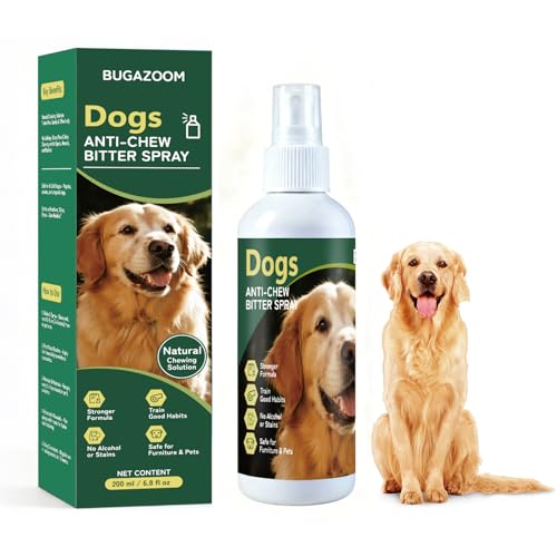 BUGAZOOM Effectively Dog No Chew Spray