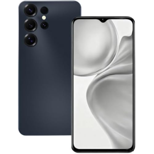 Unlocked Mobile Phone Sim Free Unlocked, Android 14 Go Smart Phone, 6.56" HD Display, 8(4+4) GB +64GB/1TB, 4000mAh, 13MP Camera Dual SIM 4G Phone (Black -1)