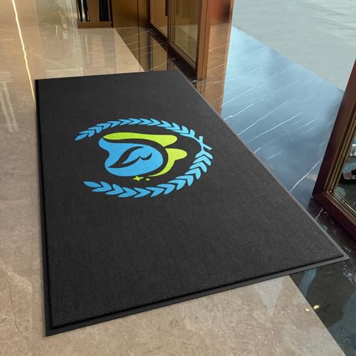 ALLEVI Custom Door Mat Indoor Welcome Mat Low Profile Front