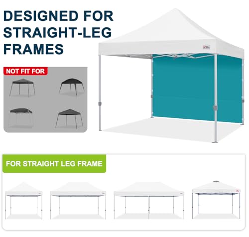 Image of MASTERCANOPY 10x10 Pop Up Canopy Sidewall Only 1-Pack Turquoise