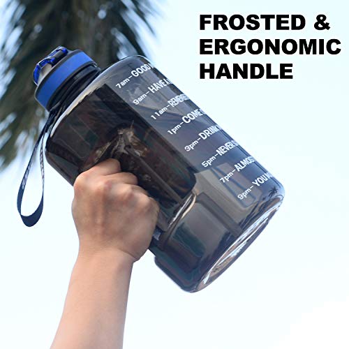 SLUXKE-378L22L-Water-Bottle-Motivational-Sports-Water-Bottle-with-Time-Marker-BPA-Free-Leakproof-Resuable-Large-Fitness-Water-Jug-for-Gym-Training-Hiking-Travel-OfficeSchool