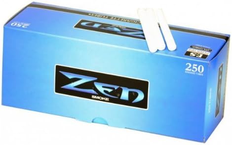 Paquete de 5 tubos de cigarrillos Zen Light King (250 unidades cada uno)