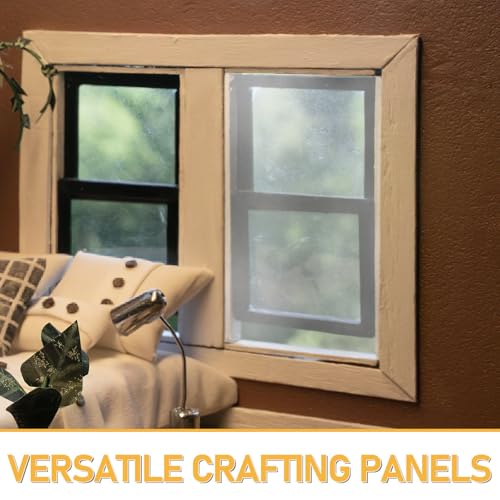Paneles de PVC de alta transparencia para ventanas de miniaturas 3