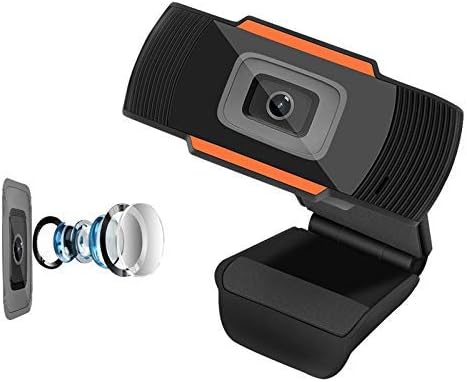 CAMLEIGH HD Web Camera for PC with 720P Good Focus Built-in Microphone ...