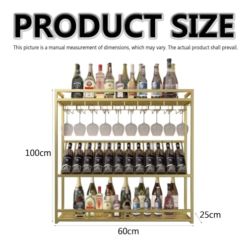 Porte-verres à vin de bar moderne pour libérer l'espace des buffets