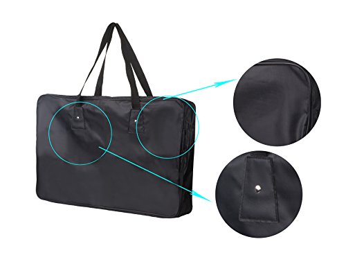 JJPRIME - Linterna orquesta negra conductora hoja soporte de música bolsa de transporte resistente