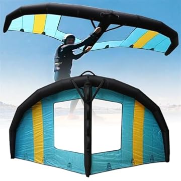 kite surfing on land