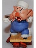 Disney Wdcc "Practical Pig" the Three Little Pigs COA