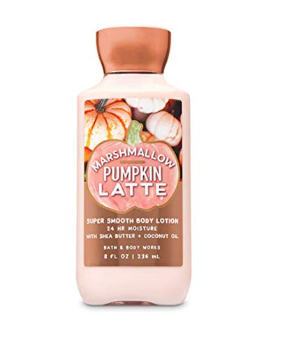 Bath & Body Works 24 Hr Moisture Body Lotion, Marshmallow Pumpkin Latte, 8 Ounce