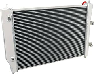 Cubauto Aluminum Radiator For 2005-2013 Chevy Corvette C6 V8 Double Oilcooler AT/MT 2006 2007 2008 2009 2010 2011 2012