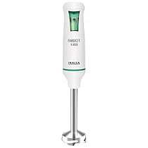 INALSA HAND BLENDER Robot 5.0 SS with Powerful Super Silent 500 Watt DC Motor| Stainless Steel Blade & Detachable Stem|2 Year Warranty