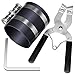 Moker Piston Ring Compressor Tool,Car Engine Piston Ring Installer Removal Kit，Adjustable Sizes From 2-1/8 Inches To 7 Inches (53mm - 175mm) with Piston Installer Plier