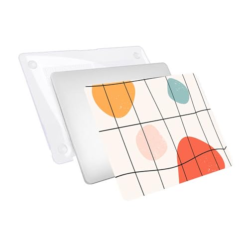Funda Macbook Pro 13 ideal para teletrabajo y cafeterías con diseño bicolor dinámico 6